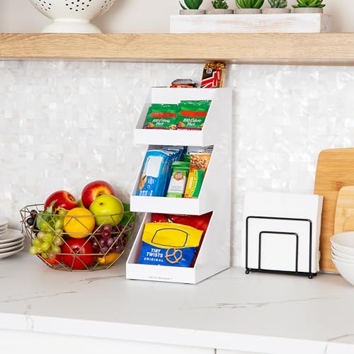 Coffee Tea Utensil and Condiment Station (3 Tier)