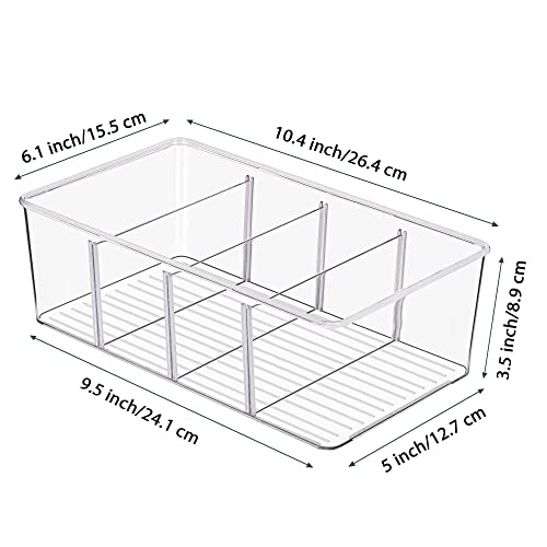 10 Pack Food Storage Organizer Bins (10pack)