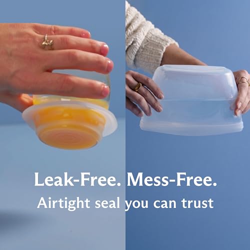 Reusable Silicone Bags and Stretch Lids (10-Pack)