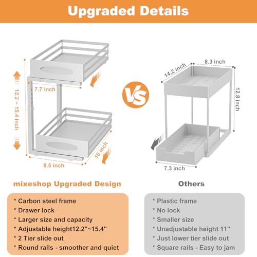 Under Sink Organizer (White)