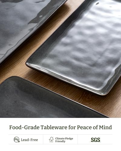 Serving Platters Set of 3 Sizes (Deep Forest)