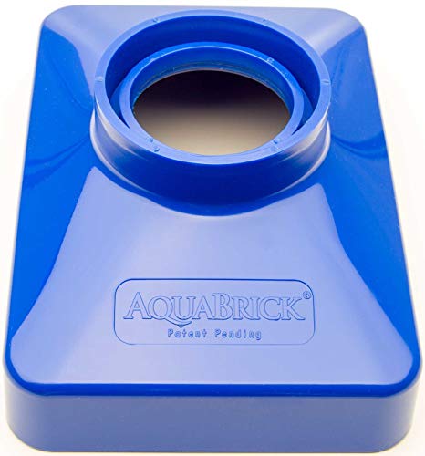 AquaFunnel BPA Free Funnel Makes AquaBrick Food Storage and Emergency Water Storage Stackable Containers Easy to Fill