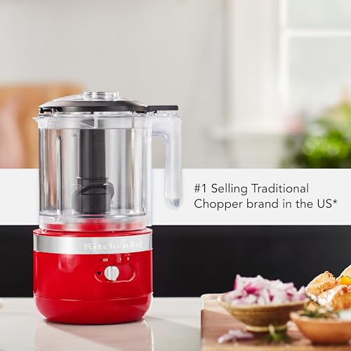 5 Cup Food Chopper Cordless KFCB519PA (Passion Red / 5 Cup / Cordless 5 Cup)