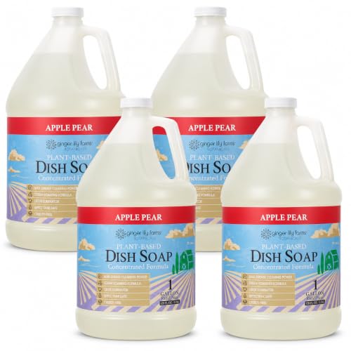 Botanicals Liquid Dish Soap (128 Fl Oz (Pack of 4))