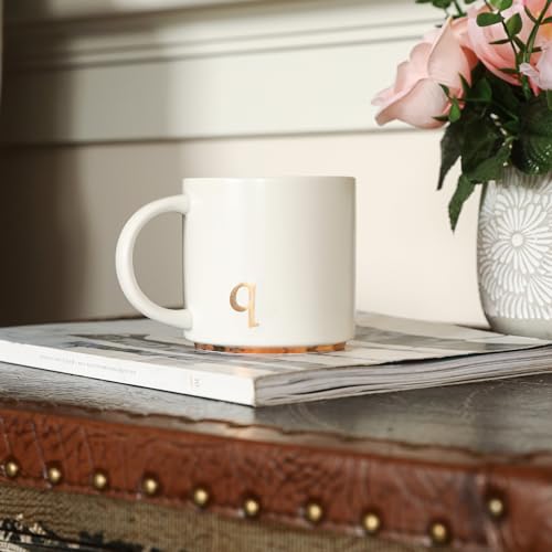 Ceramic Coffee Mug (gold-q)