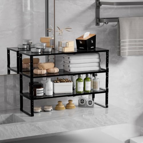 Expandable Spice Rack & Kitchen Cabinet Organizer (2 Count)