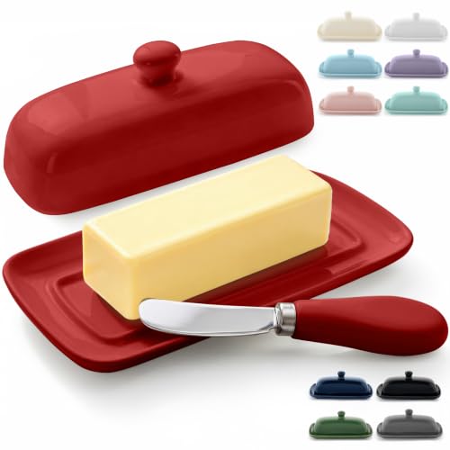 Butter Dish With Lid For Countertop