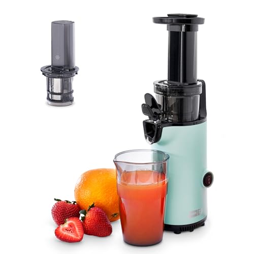 Deluxe Compact Cold Press Juicer (Compact / Aqua)