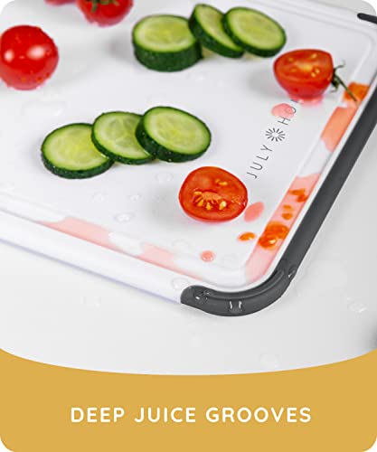 Cutting Boards for Kitchen (Black / 15.9"L x 10"W)