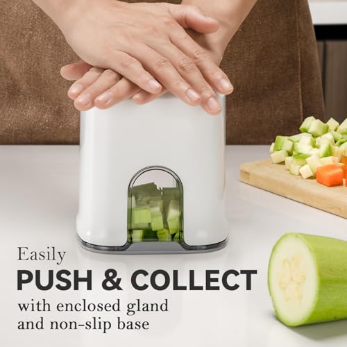 Multifunctional Vegetable Chopper White (Cube / White)