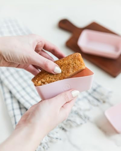 Silicone Individual Mini Loaf Pans (Bento)