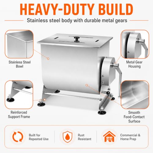 35 lb Manual Meat Mixer