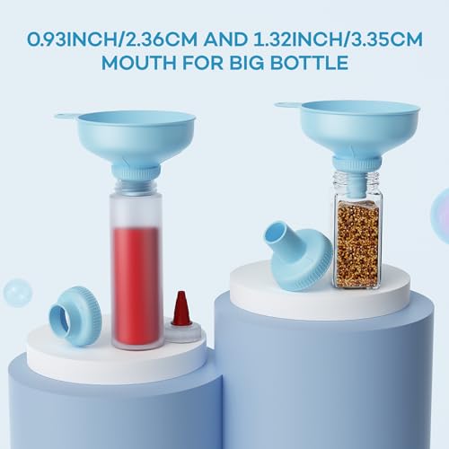 Wide Mouth Versatile Funnel for Kitchen Use for Filling Bottles