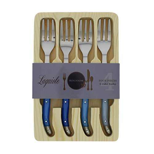 Laguiole Cake Forks (Shades of Blue)