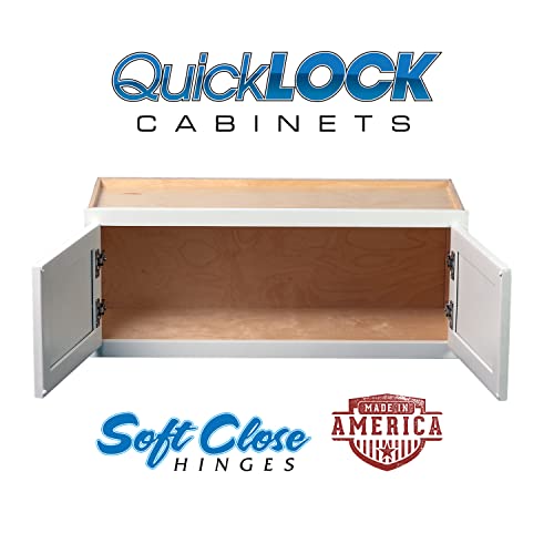 Quicklock RTA (12"D x 36"W x 24"H Standard / Pure White)