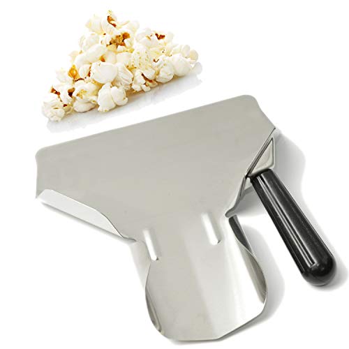 Stainless Steel French Fry Bagger Scoop Chip Popcorn Bagger Ice Candy Snacks Desserts Scooper