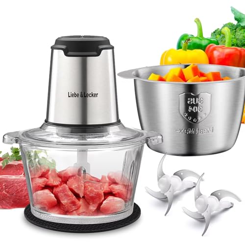 Electric Food Chopper (two 8 Cup Bowls)