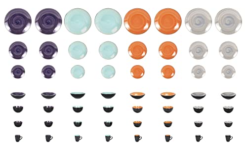 Stoneware Sonoma 56pc Dinnerware Set (Mix-A)