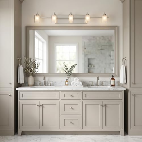 Kolt 42" LED Vanity Light (5-Light / Brushed Nickel)