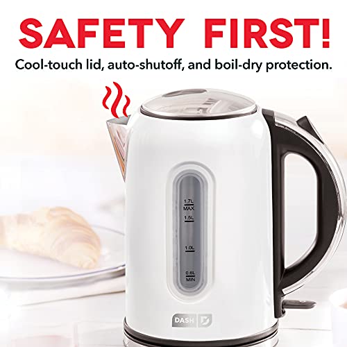 Rapid Kettle 1.7L Electric Kettle for Boiling Water (Matte White)