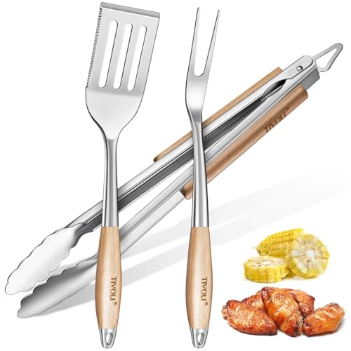 3PCS Grilling Accessories Set (17.9IN)