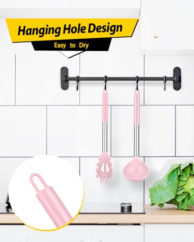 Silicone Soup Ladle and Pasta Spoon Set (2 Count)