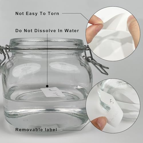Removable Freezer Labels (White / 1×3 inch-2 rolls)