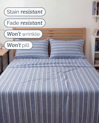 Full XL Sheets (42 - Blue Stripes 3 / Full XL)