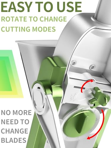 Safe Mandoline Slicer (Green)