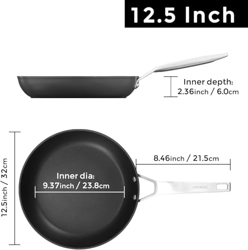 12.5 Inch Nonstick Frying pan (12.5 Inch)