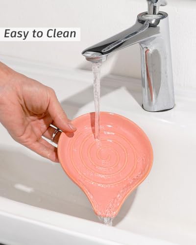 Spoon Rest for Stove Top (Pink)