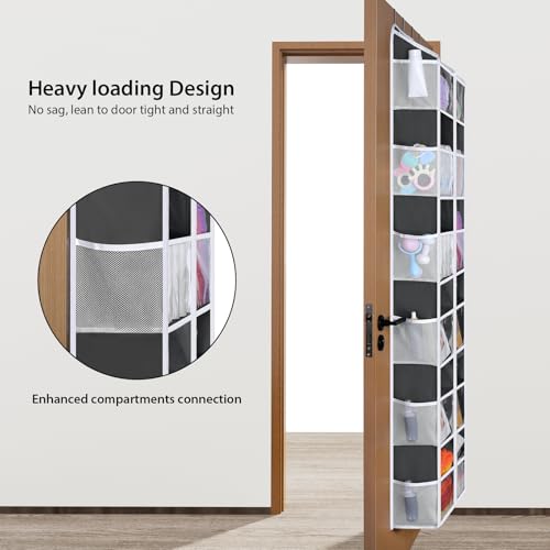 Hanging Door Organizer (Dark Grey)