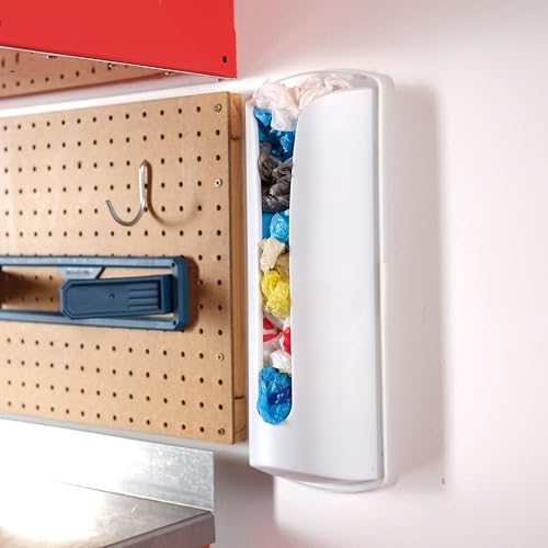 Multi Purpose Plastic Shopping Bag Holder. Store and Reuse Bags