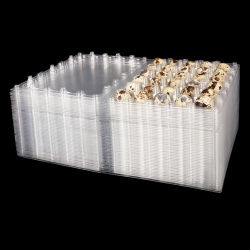 100 Pack Quail Egg Cartons (100 Pack Quail Egg Cartons 30 Grids)