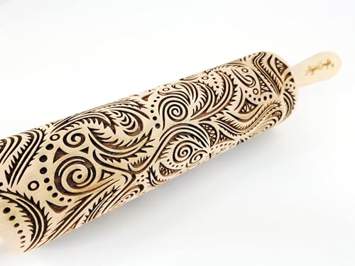 FROST Embossing rolling pin for Christmas cookies