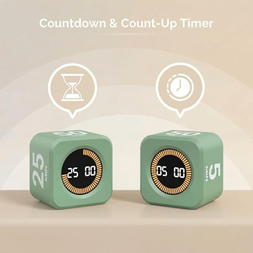 Pomodoro Cube Timer Productivity Visual Timer
