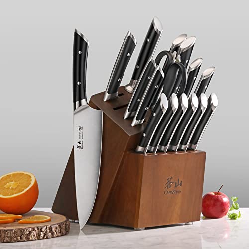 HELENA Series German Steel Forged Knife Block Set