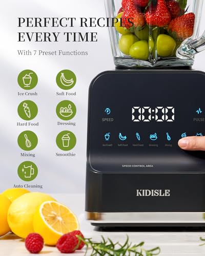 1200W Professional Smoothie Blender for Shakes