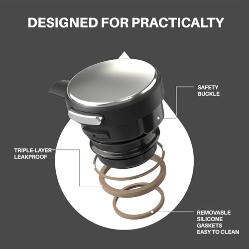 Thermal Coffee Carafe 68oz (Black / 68 Ounces)