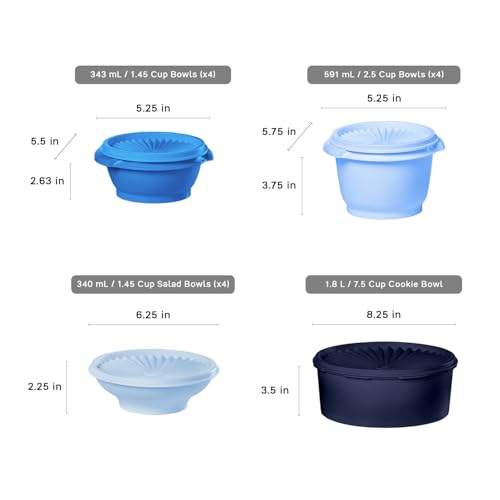 Heritage 10 Piece Vintage Blue Set (10 Piece Heritage Set - Blue)