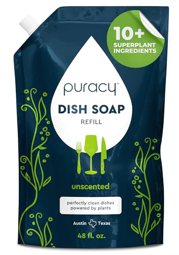 Natural Dish Soap Refill (48 Fl Oz (Pack of 1))