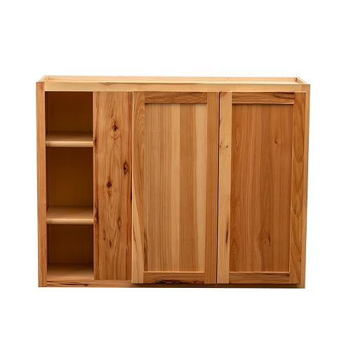 Quicklock RTA (12"D x 42"W x 42"H Blind Corner / Rustic Hickory)