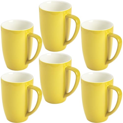Porcelain Mug Set (Yellow)