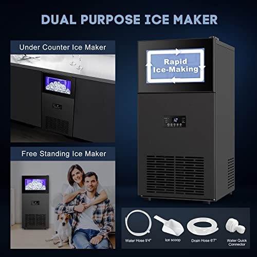 Upgraded Commercial Ice Maker