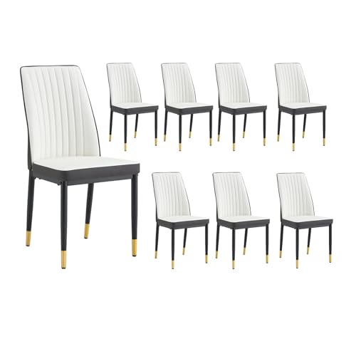 Modern Dining Chairs Set (B- Off White)