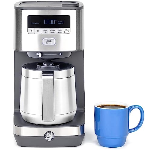 10 Cup Programmable Drip Coffee Maker with Thermal Carafe (Thermal Carafe)