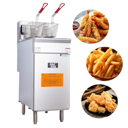 Commercial Natural Gas Fryer (Natural Gas:46-55 lbs)