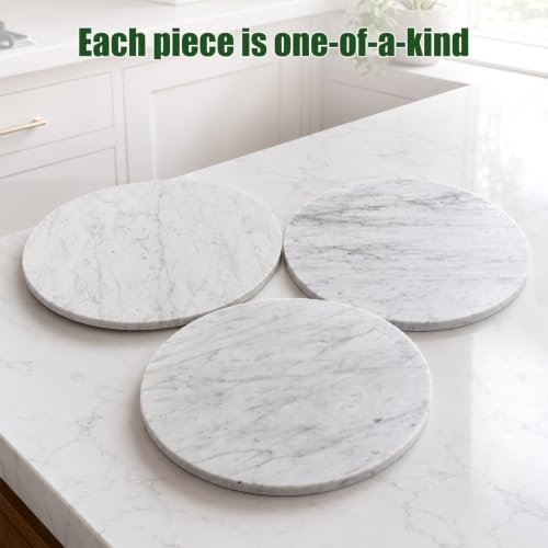 Marble Lazy Susan (Bianco Carrara / 16")