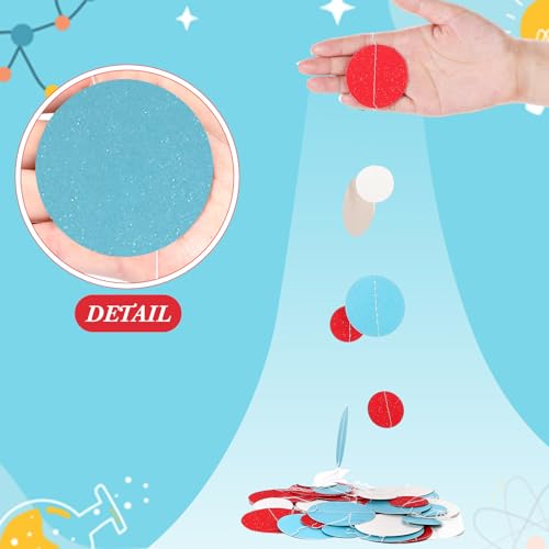 5 Pieces Circle Garland Banner Hanging (5 Count)