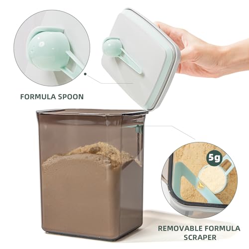 Baby Formula Container (35 oz - Brown)